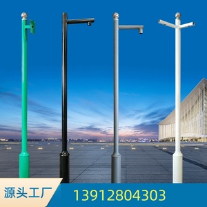 贵州监控立杆4米5米6米小区不锈钢立柱道路八角杆2米2.5米3米3.5