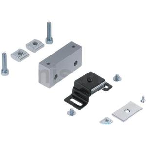 代替米思米 HMEN5/6/8型材安装用磁力扣组件铝合金型材门用磁力扣