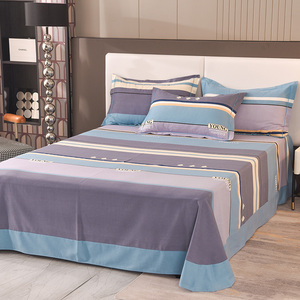 全棉磨毛单件圆角欧式床单 纯棉活性加厚1.5/1.8米床单品床单子