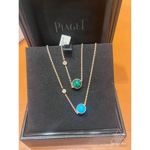 Piaget伯爵经典女款时来运转系列珠彩宝项链米兰专柜正品代购