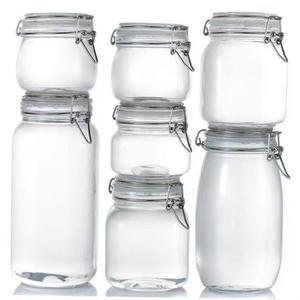 密封罐玻璃食品瓶子蜂蜜柠檬百香果泡酒泡菜坛子家用收纳储物罐子