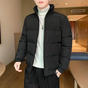 男士棉衣2021新款冬季短款棉袄子冬装外套韩版潮流冬天羽绒棉服。