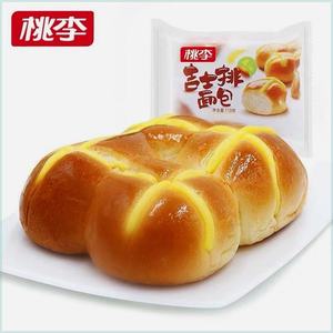【保质期8天】桃李吉士排面包 营养早餐休闲零食奶黄