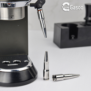 Gasoo加索Delonghi德龙咖啡机通用蒸汽喷嘴不锈钢改装蒸汽喷头