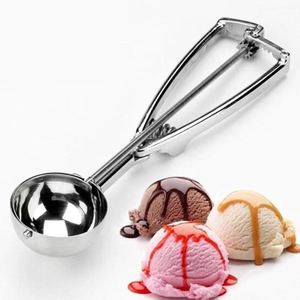 不锈钢冰淇淋勺雪糕勺挖球器挖球勺打球器水果挖西瓜勺 4cm5cm6cm