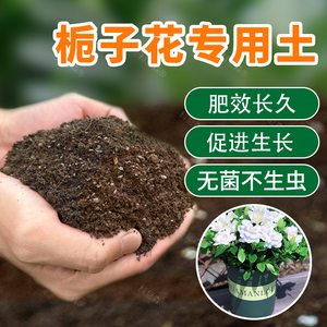 栀子花土专用营养土栀子花肥料专用肥通用养花种花土壤泥土种植土