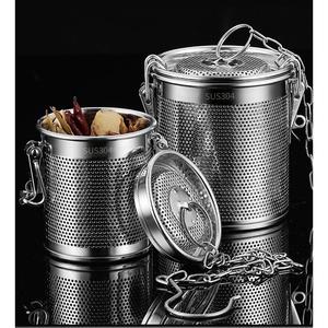 SUS304不锈钢调料篮卤水篮调料盒料包桶商用调料球作料篮卤肉料篮