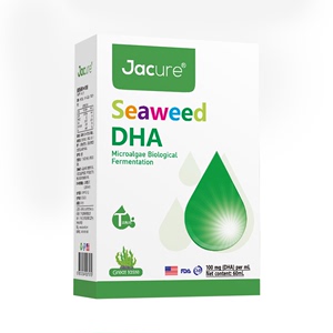 健萃乐jacure母婴幼儿童藻油DHA滴剂 美国进口 葵花油液体钙铁锌