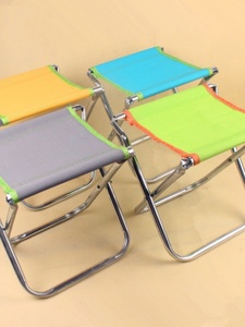 马扎櫈子便携式户外折叠椅钓鱼椅不锈钢小马扎小凳子凳露营沙滩椅
