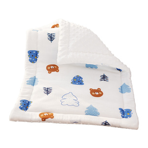 婴儿床围栏软垫尿布台垫子床围软包纯棉宝宝新生儿护理台护垫定制