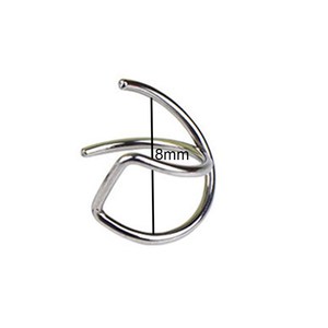 推荐1pc Fashion stainless steel Punk Rock Ear Clip Cuff Wrap