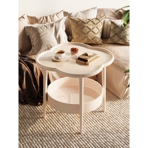 IKEA宜家创意边几现代简约沙发小茶几边柜奶油风桌子客厅移动置物