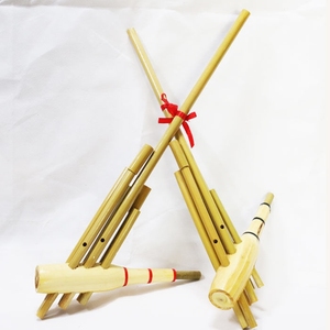 新款小号六管道具芦笙纯手工小孩舞台表演道具传统竹子民族乐器