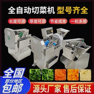 多功能切菜机食堂商用全自动韭菜辣椒葱花酸菜神器小型切片切段