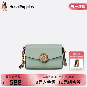 Hush Puppies暇步士新款单肩包时尚潮流小方包高级轻奢斜挎腋下包