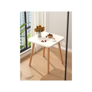 客厅茶几2024新款高级感小方桌木桌简易正方形家用桌子沙发边几床
