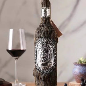 【自营】正品格鲁吉亚原装原瓶进口干红/半甜红酒斯大林红葡萄酒