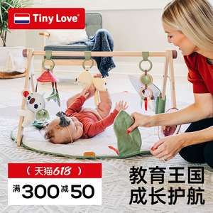 Tiny Love婴儿健身架多功能运动益智新生宝宝早教玩具音乐游戏毯