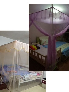 蚊帐订做拼床婴儿床宝宝双人床加大床儿童拼接定制坐床四方框支架