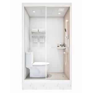 SMC整体浴室干湿分离日式集成化淋浴房一体式防水小户型卫生间