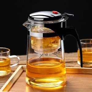飘逸杯玻璃泡茶壶家用茶杯茶水分离冲茶器煮养生花茶壶玲珑杯茶具
