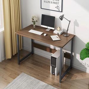 长方形桌几笔记本办公电脑木桌多层简约型台子长方铁腿桌单桌木质