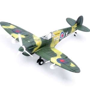 少儿厂家乐加4D喷火科教1飞机玩具礼品二战48模型拼装