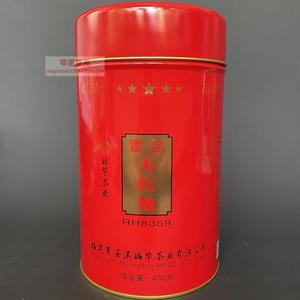 瑞华茶业 贡品大红袍 RH 8359 武夷岩茶叶 红色圆铁罐 450克/罐
