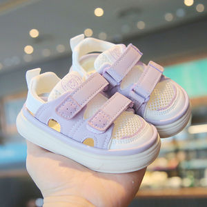 巴­拉巴­拉正新款版儿童凉鞋2024年1一4岁春夏男女童半凉鞋透气镂