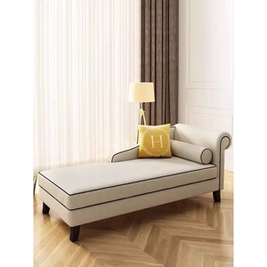 IKEA宜家贵妃沙发床现代美式布艺贵妃小户型沙发贵妃榻卧室躺床酒