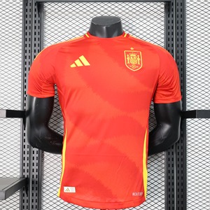 正品adidas2024欧洲杯国家队西班牙主场球衣莫拉塔球员版足球队服