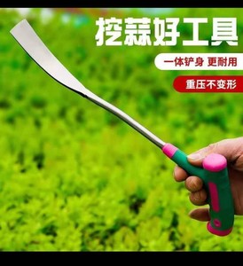 挖蒜铲剜出蒜铲农用挖野菜拔草工具挖药材蚯蚓种花种菜园艺小铲子