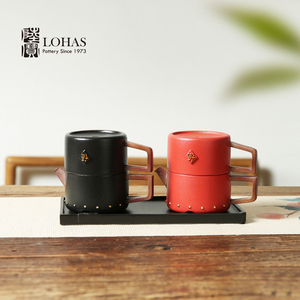 陆宝陶瓷茶具福到茶礼茶器精致创意礼品泡茶送礼办公室泡茶茶具