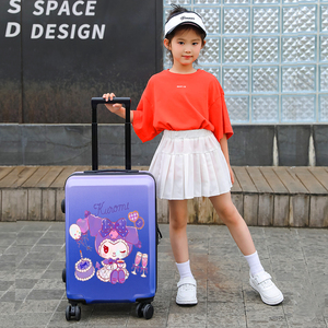 库洛米行李箱女2024新款二次元卡通儿童拉杆箱可爱学生旅行箱20寸