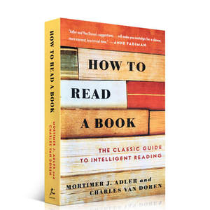 现货英文原版 How to Read a Book 如何阅读一本书 飞速提高你的阅读速度 Triple Your Reading Spee 艾德勒着