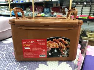 韩国原装进口食品级密封保鲜盒子冰箱果蔬大容量泡菜盒咸菜盒