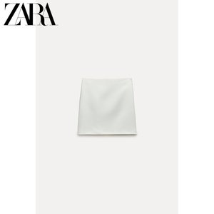 ZARA新款 女装 ZW 系列迷你裙 2403118 712