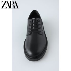 ZARA 24春季新品 儿童鞋男童 鞋带系合德比鞋皮鞋 4506330 800