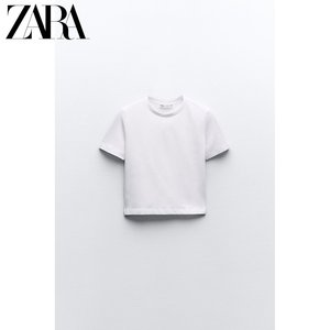 ZARA新款  弹力短 T 恤 2335299 250