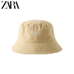 ZARA 24夏季新品 童装 刺绣针织帽 3920675 712