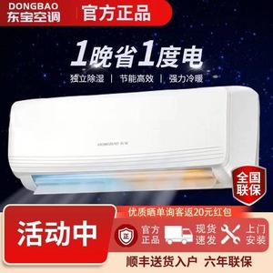 【夏日特价】东宝空调挂机大1P单冷变频家用壁挂式大1.5P冷暖节能