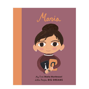 【现货】Maria Montessori (LITTLE PEOPLE B) 【小人物，大梦想】玛利亚·蒙特梭利 儿童故事绘本 英文原版图书籍进口正