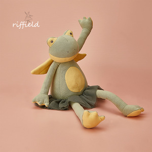 一只可爱的天使青蛙毛绒玩具新款上市原创设计公仔儿童生日小礼物