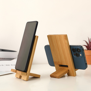 木质手机支架直播追剧可拆卸ipad桌面懒人简约创意实木可充电底座