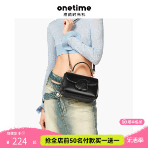 【博主推荐】onetime甜心包2024春季包包女个性甜酷双肩包爱心包