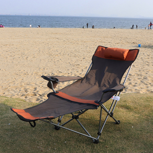 户外折叠躺椅沙滩休闲钓鱼椅便携式收纳午休椅露营自驾游超轻椅子