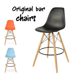 北欧现代简约实木高脚吧台凳椅酒吧咖啡厅创意时尚休闲吧椅吧台椅