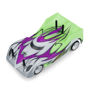 MINIQ后驱车模型车比赛用车2.4G全比例蚊车遥控高速漂移遥控玩具
