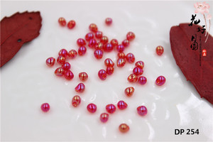 正品diy手工串珠材料饰品 日本进口御幸 2.8mm玻璃水滴珠2元10颗