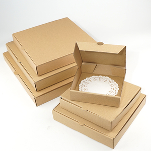 加硬披萨盒5/6/7/8/9/10/12寸瓦楞空白打包盒批萨盒外卖盒匹萨盒